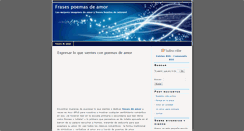 Desktop Screenshot of frasespoemasdeamor.com